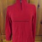 Christopher & Banks Half Zip Sweater Pullover - Womens Size: Large - Red