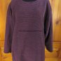 STEFANO INTERNATIONAL Textured Sweater - Womens Size: 18/20W - Purple