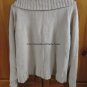 Crystal-Kobe Half Zip Knit Sweater - Womens Size XL - Tan