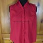 White Stag Sleeveless Button Down Size Ladies M (8-10)