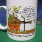 Birthday 50 silly Hallmark Shoe box Greetings Mug A Country Western Singer