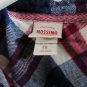 Mossimo Supply Co Button Down Flannel - Women Size Small - Pink/Blue/White Plaid