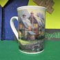 Thomas Kinkade Coffee Mug Year 2000 Cobblestone Bridge 5" Designpsc, inc