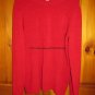 WHITE STAG round collar long sleeve sweater - Womens Size: XL - Red