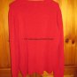 WHITE STAG round collar long sleeve sweater - Womens Size: XL - Red