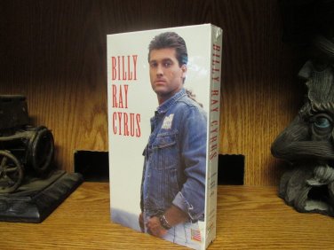 VHS: BILLY RAY CYRUS,INCLUDES ACHY BREAKY HEART...NIB