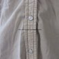 GAP Snap Button Corduroy Jacket Coat - Womens Size: 0 - Beige/ Embroidered