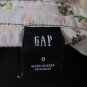GAP Snap Button Corduroy Jacket Coat - Womens Size: 0 - Beige/ Embroidered
