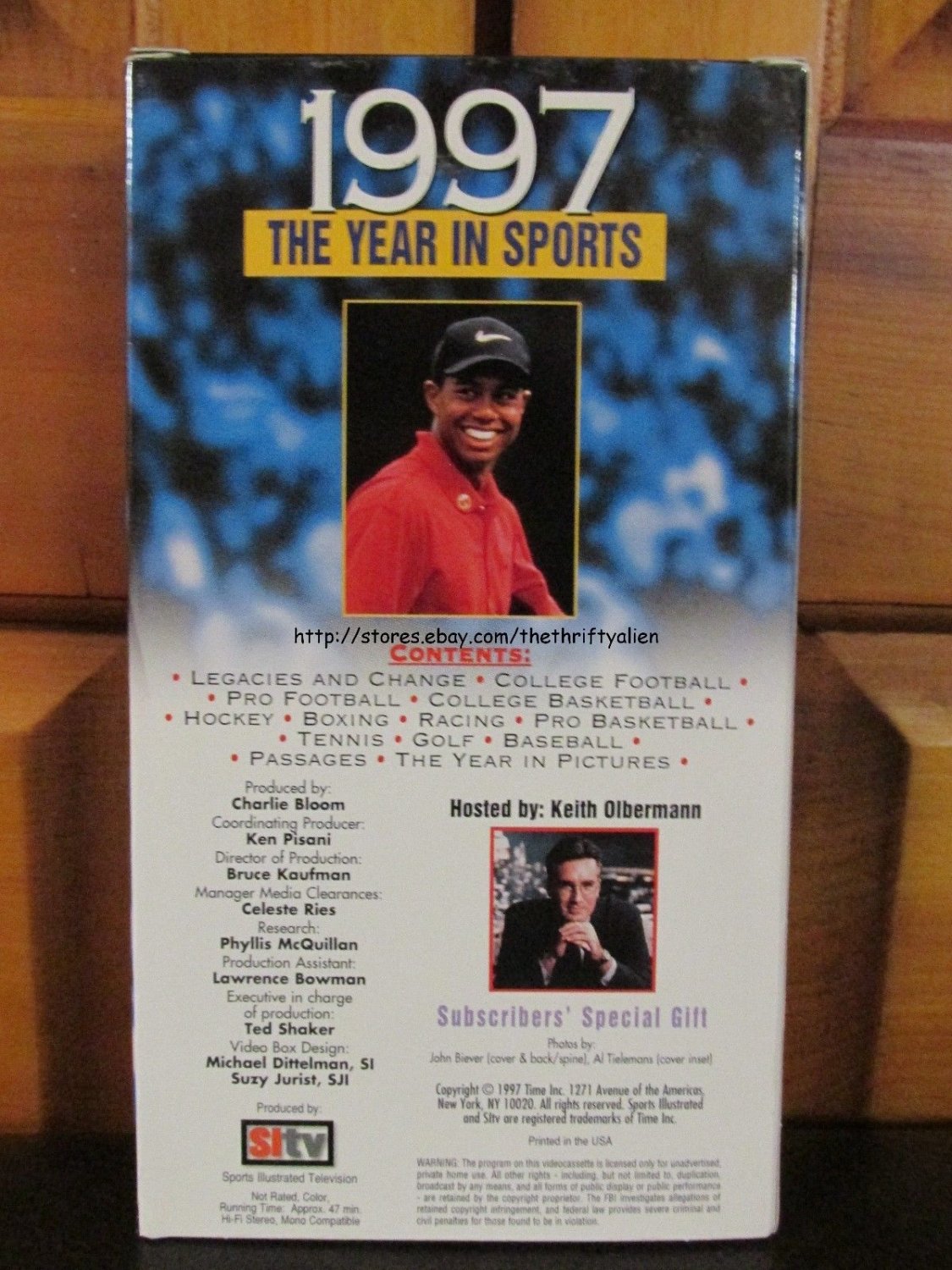 Sports Illustrated 1997 The Year In Sports VHS