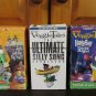 Veggie Tales - Silly Song Countdown, Power of Words, Obedience - VHS Lot of 3