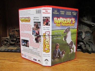 Barclay's Big Adventure -    Jay Thomas, Perry King, Justin Cooper,  (VHS, 1998)