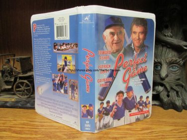 Perfect Game, Edward Asner, Cameron Finley, Patrick Duffy (VHS, 2000, Clamshell)
