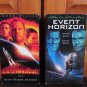 Event Horizon, Armageddon - VHS Lot of 2 - Bruce Willis, Liv Tyler, Action