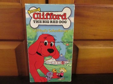 Scholastic Clifford The Big Red Dog - Clifford's Schoolhouse (2001) VHS