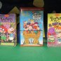 Nickelodeon Rugrats Lot 3 Children's VHS Dr. Tommy, Vacation, Paris Movie