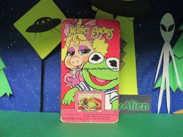 Jim Henson's Muppet Babies Video Storybook VHS Tape 3 Stories Narrated by Kermit