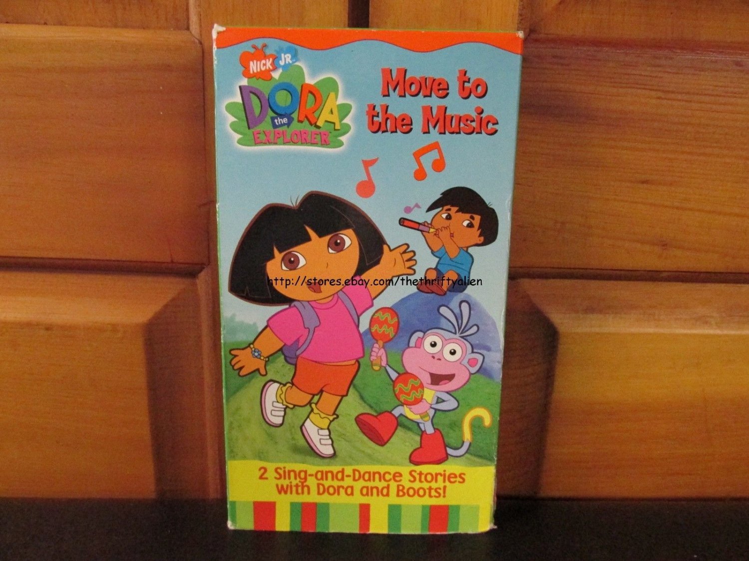 Dora the Explorer: Move to the Music - (2002, VHS) - Nick Jr. - Sing ...