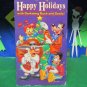 Disney Happy Holidays w/ Darkwing Duck & Goofy Christmas VHS Video