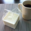 Half Pint Glass Milk Carton
