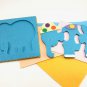 "Elephant" small puzzle, 7x7 inch, cute present, soft toy, car toy