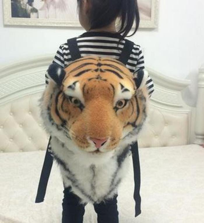 plush tiger backpack