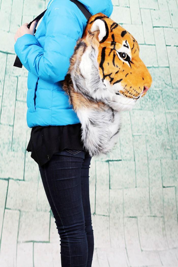 plush tiger backpack