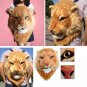 Large Lion Head Plush Backpack Unisex