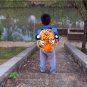 Large Leopard Head Plush Backpack Unisex
