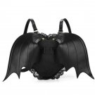 Bat/Devil Wing Heart Shaped Lace Backpack