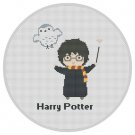 Harry Potter with Owl Cross Stitch Pattern. pdf