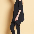 Mock Neck Cold Shoulder Tunic