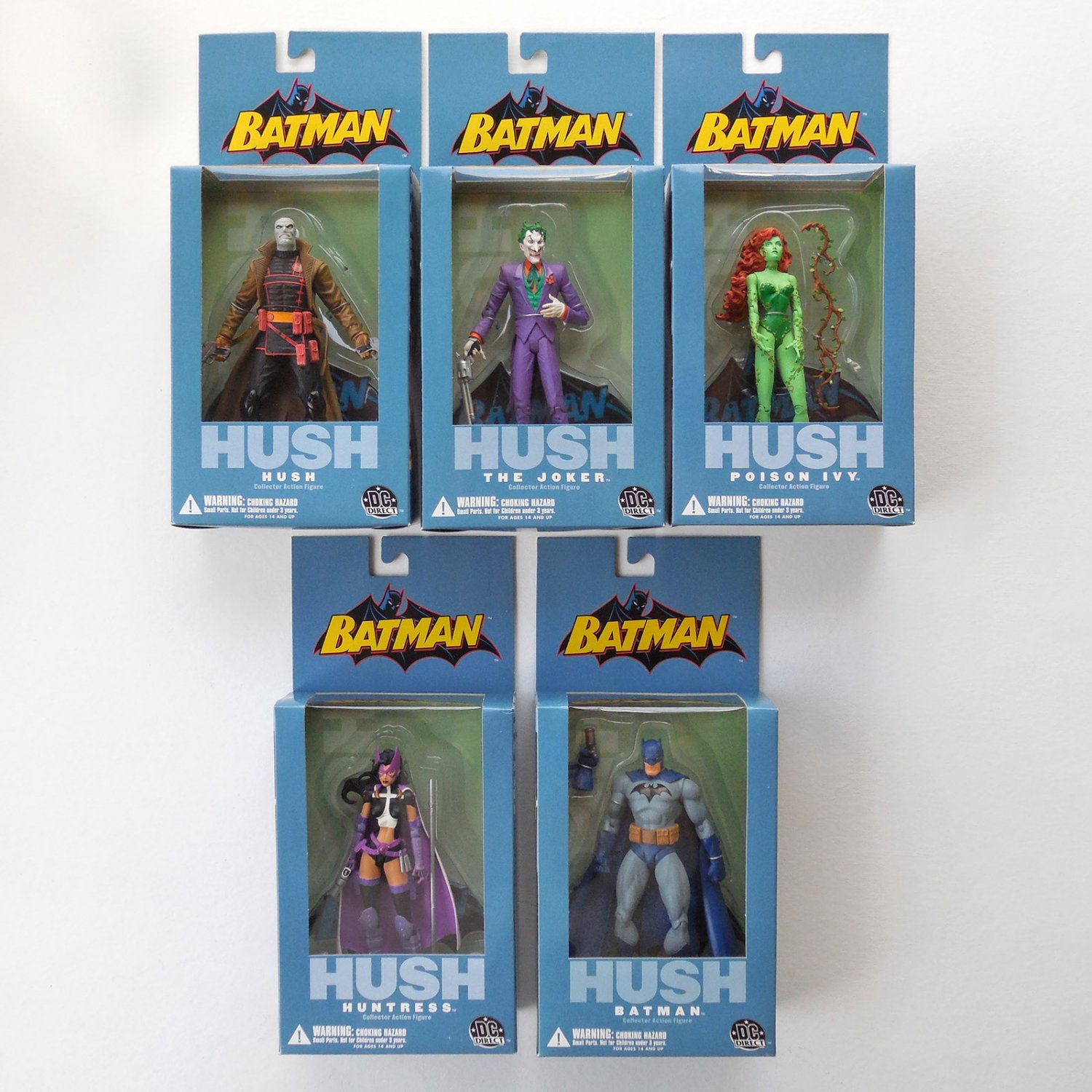 Batman Hush Series 1 Action Figures Set of 5
