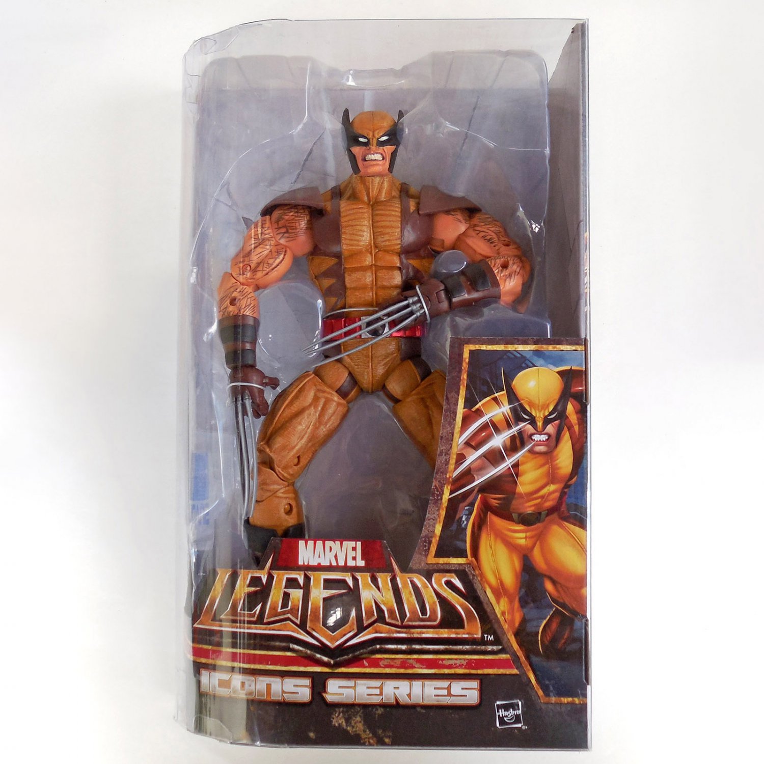 Marvel Legends Icons Series 4 Wolverine (Brown) 12-inch Action Figure