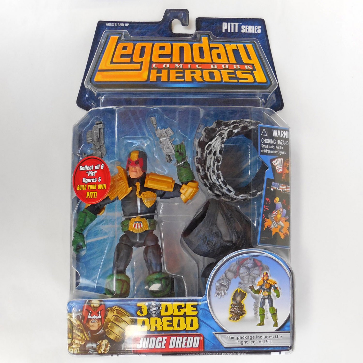 Legendary Comic Book Heroes Series 1 Judge Dredd Action Figure