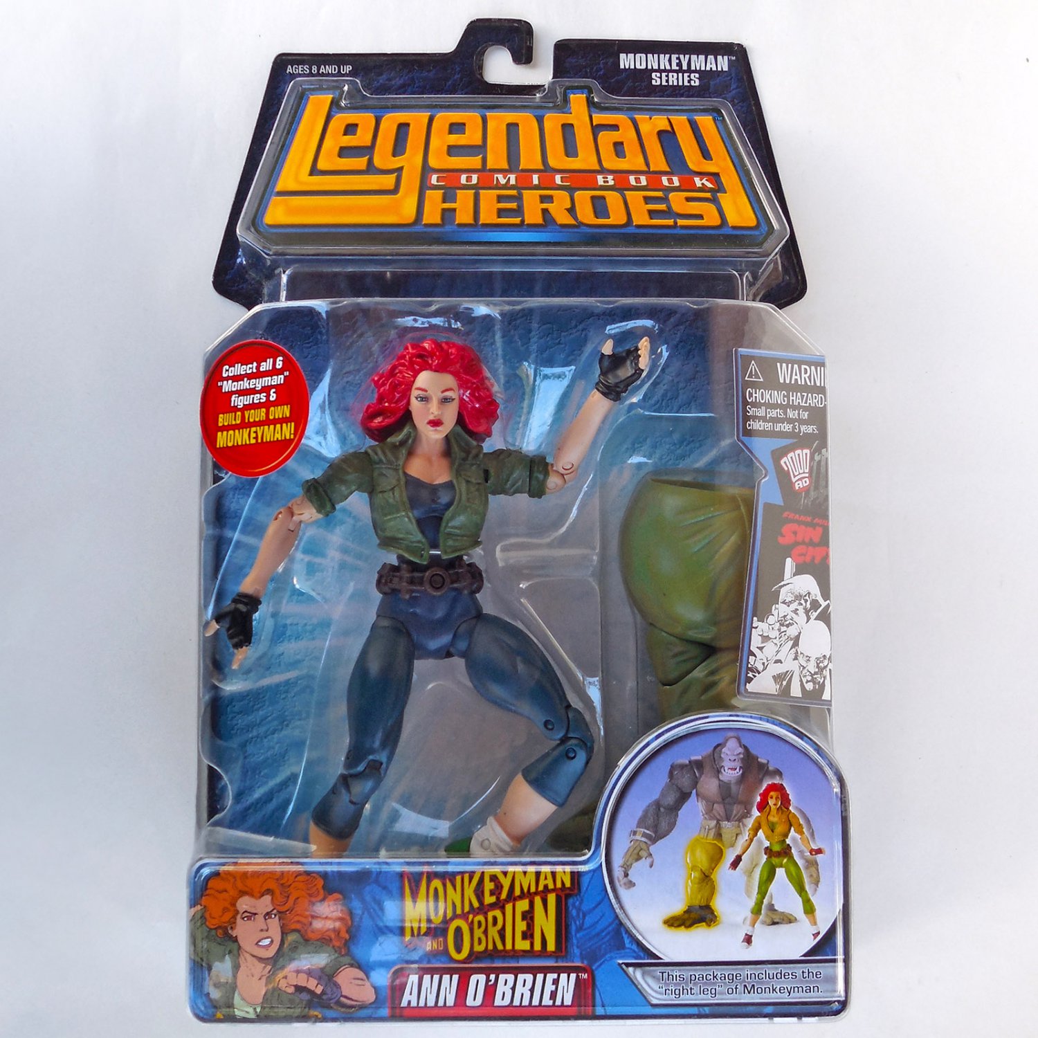 Legendary Comic Book Heroes Series 2 Ann O'Brien Variant Action Figure