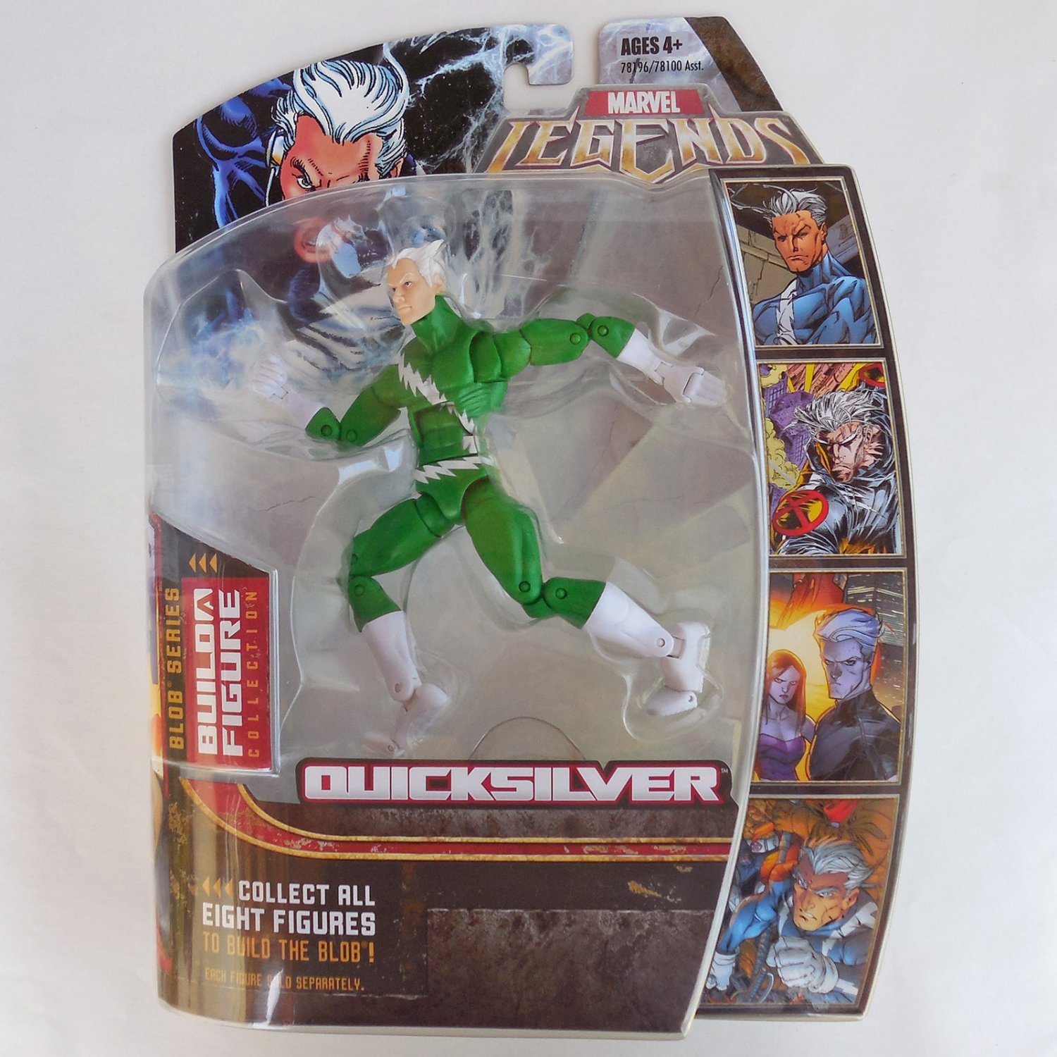 Marvel Legends Blob Series Quicksilver [Green Variant] Action Figure