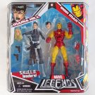 Marvel Legends Twin Packs Series 2 Maria Hill & Iron Man Action Figures