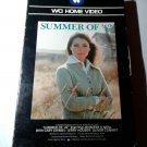 SUMMER OF 42 RARE Hard To Find Warner WCI Home Video