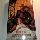 Genesis Home Video VHS Cain's Cutthroats 1970 John Carradine Like New Condition
