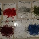 Lot of 9 Polyester 2 ply Yarn Sample Cards Fuzzy Yarn 5 Yards Each Stitchwork