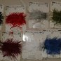 Lot of 9 Polyester 2 ply Yarn Sample Cards Fuzzy Yarn 5 Yards Each Stitchwork