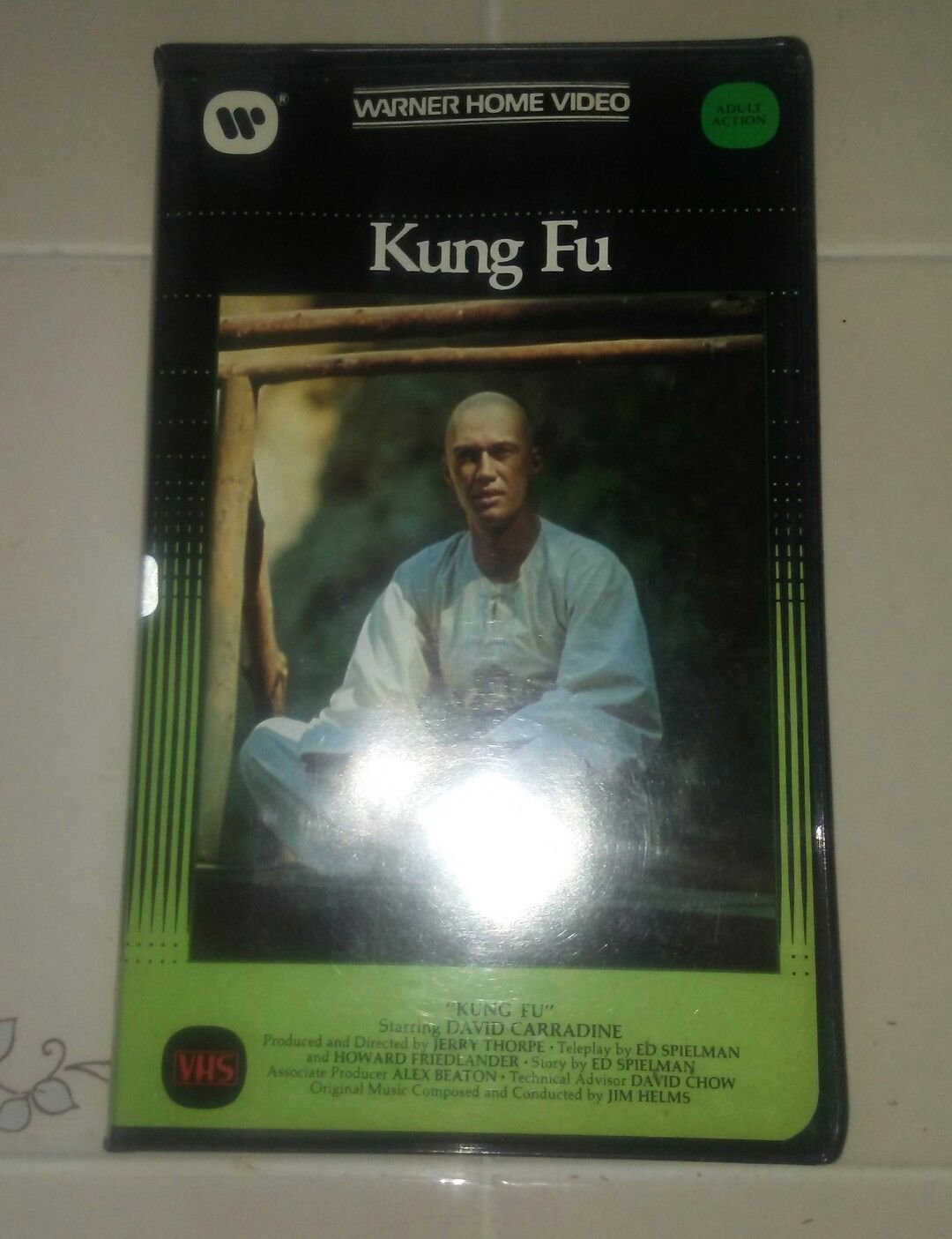 RARE VHS! "Kung Fu" David Carradine Great Shape!