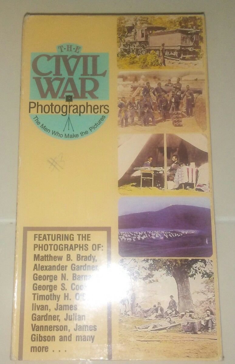 The Civil War Photographers VHS!!! Like New!!
