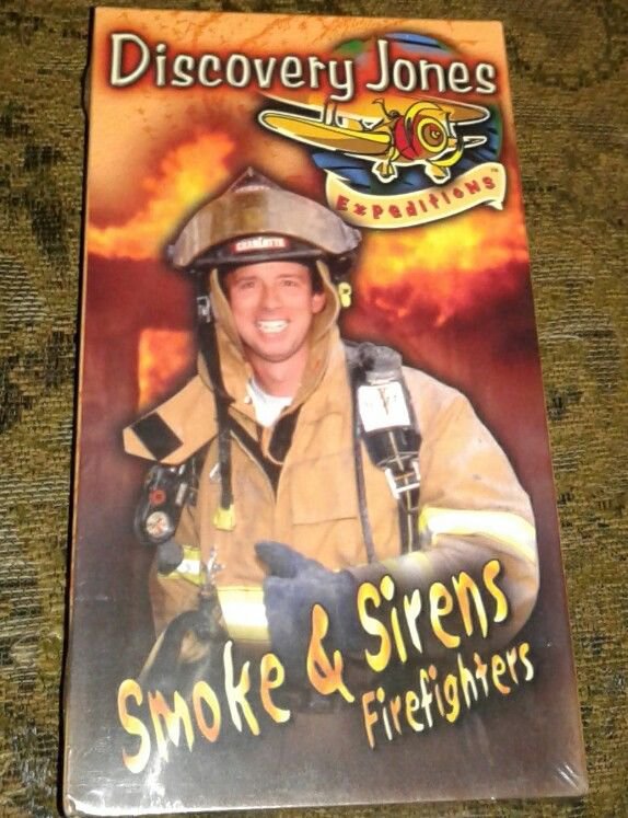 Discovery Jones Smoke and Sirens VHS Rare Christian faith-VHS TAPE NEW