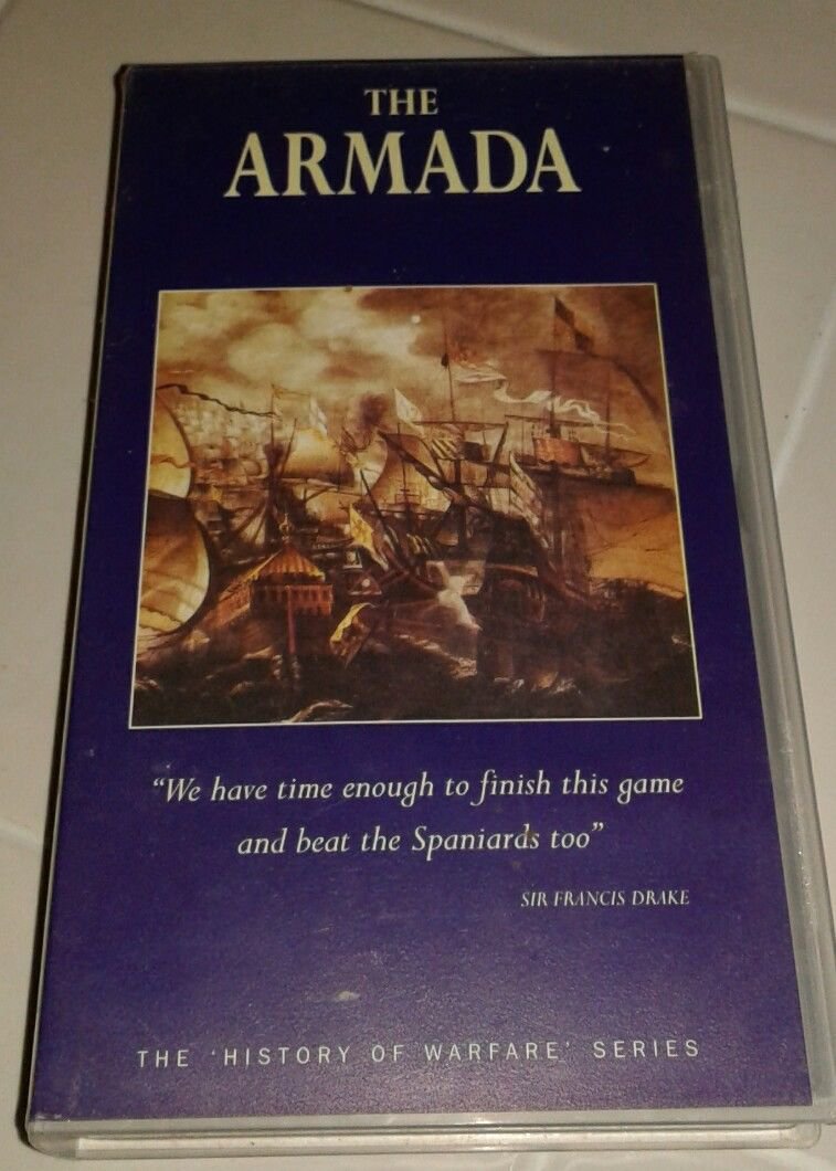 Unbelievably Rare!! "The Armada" VHS Tape. Sir Frances Drake