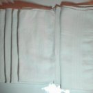 Pre-Owned Lot of 7 Quality 100% Cotton Mens Handkercheifs 15" + 1 16" Hankies #2