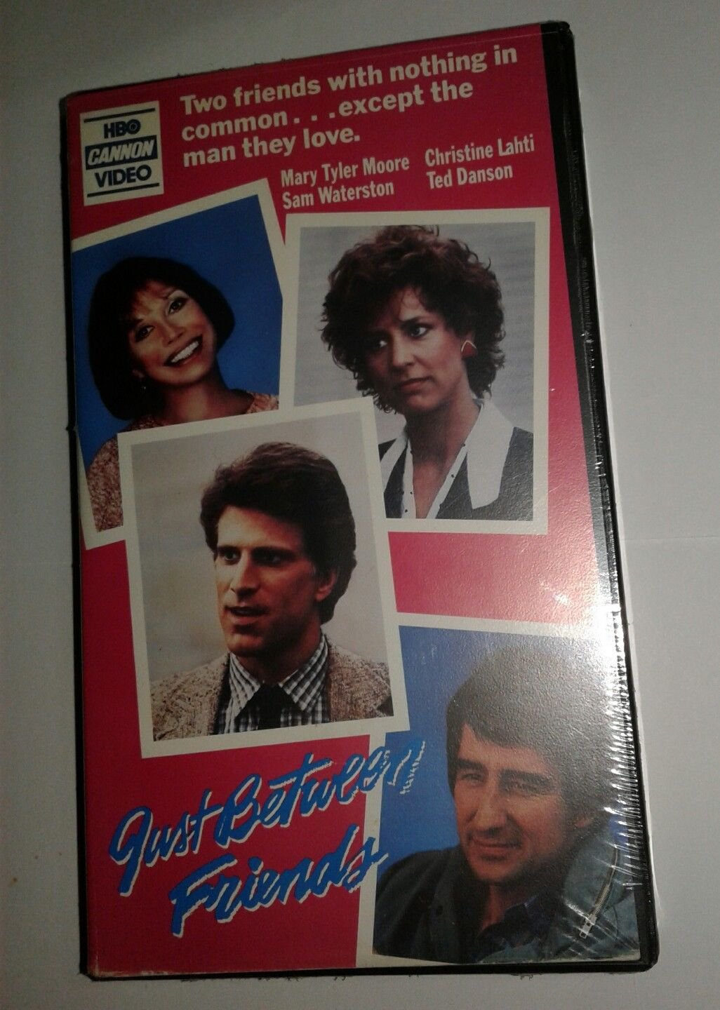 Just Between Friends VHS 1986 HBO Cannon Clam Mary Tyler Moore Ted Danson HTF