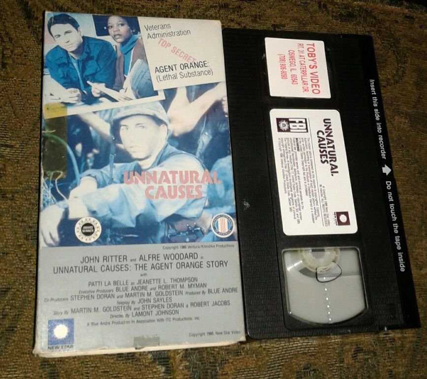 Unnatural Causes VHS John Ritter Alfre Woodard New Star Video