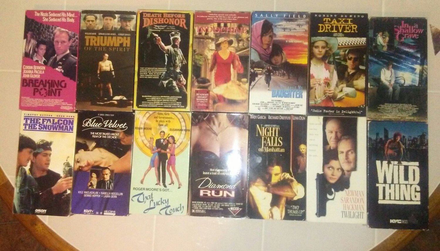 RARE TITLE VHS TAPES!!! Great deal on hard to find tapes!!! Lot of 14!!!