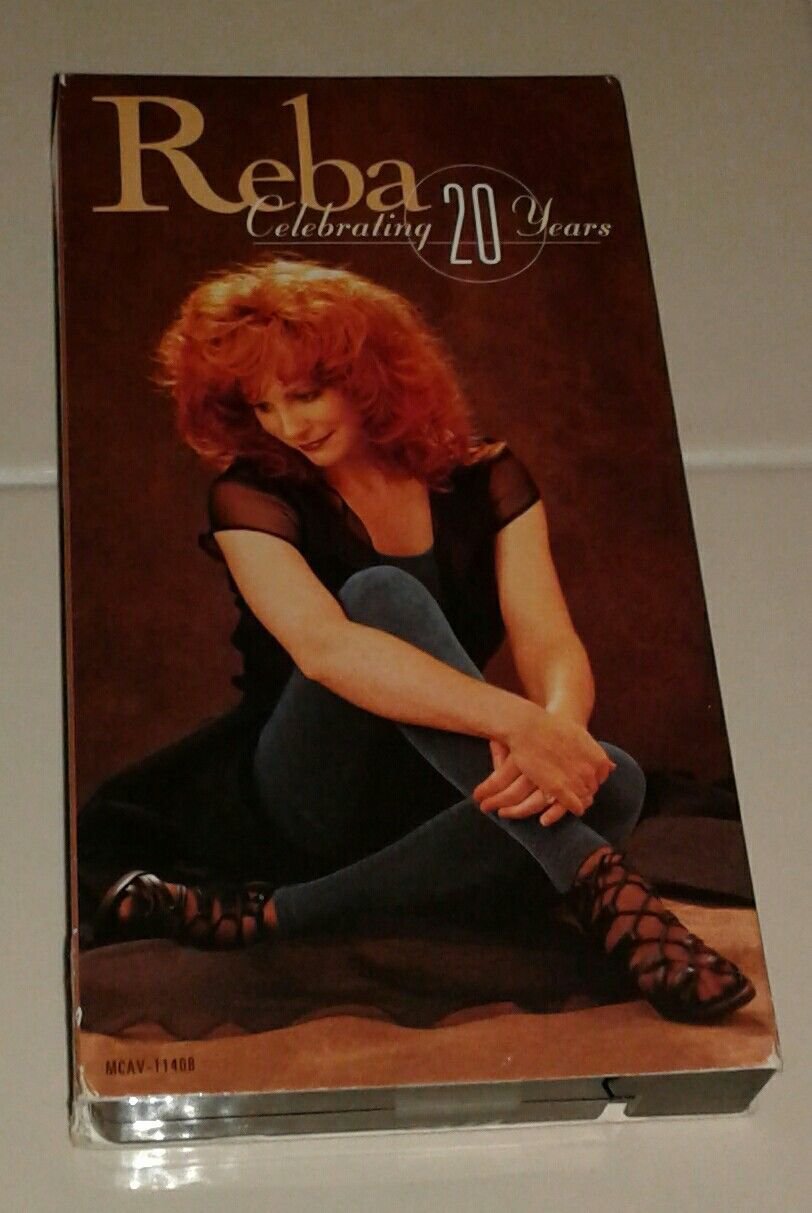 SUPER RARE!!! Country Superstar Reba McEntire Celebrating 20 Years VHS